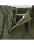 Women Tooling Military Pocket Trousers Summer Ladies Athleisure Female Cotton Blend Bottoms