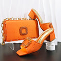 Women Shoes and Bags To Match Set Pumps Matching Shoe and Bag Set for Party shoes