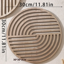 Carved Wood Hollow Solid Wood Applique Background Wall Decoration Home Art Pendant