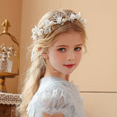 Children Hair Accessories Baby Girls Princess Headband for Bridesmaid Dress Infants Performance Costume Headwear