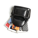 Design Unisex Backpack Large Capacity Daypack Alligator Laptop Bag Travel Backpacks Black