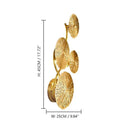 Wall Lamp Gold Lotus Leaf Led Wall Lamp Nordic Bedside Living Room Decor Home Lighting Wall Sconce Lamp