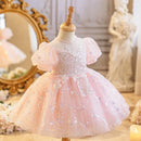 Girl's Princess Dress Spring Fairy Girl Little Girl Birthday Party Puffy Tulle Performance Dress