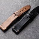 Leather Watchbands Natural Soft Wrap Handmade Leather Straps 18mm 20mm 22mm Vintage Men's Bracelet