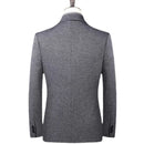 Men's Casual Business Suit Jacket Groom Wedding Show Male Blazer
