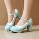 Elegant Pumps Shoes Women's Heeled Party Office Wedding Shoes
