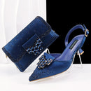 Wedding Shoes and Bag Set Italian Shoes with Matching Bags lady party