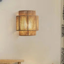 Wall Lamp Home Design Hand-woven Hemp Rope Led Wall Lamps