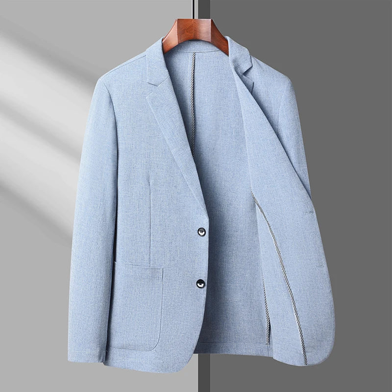 Slim senior feel leisure suit jacket