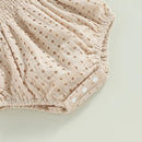 Lovely Princess Newborn Baby Girls Summer Rompers Clothes Lace Flower Strap Sleeveless Ruffles Hollow Rompers Jumpsuits Headband