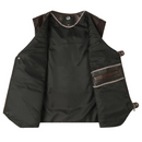 Autumn Winter Leather Vest Men Waistcoat Steampunk Sleeveless Motorcycle Jackets Casual Multiple Pockets Coat