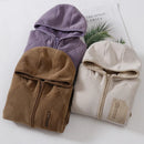 Teenagers Autumn Winter Hooded Jacket Kids Thicken Warm Zipper Outerwear Children's Windproof Jackets