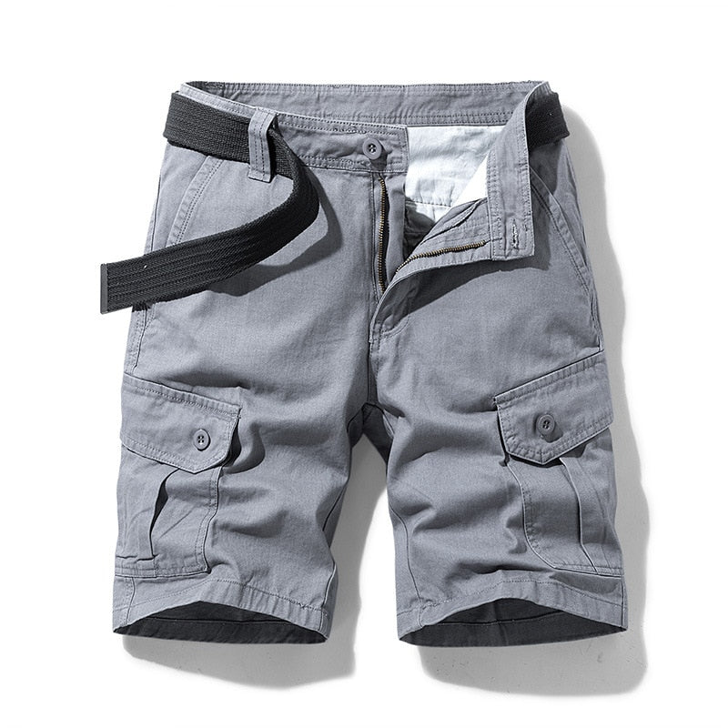 Casual Men Shorts Multi-pocket Solid Short Sports Shorts Man Under Armor Man Tactical Clothing Male Homme Pants Clothes