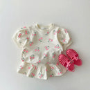 Summer Girl Clothes Set 2PCS Toddler Girl Suit Kids Infant Girl Outfit 1-5 Years