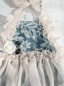 Romper Headband Infant Rose Lace Outfits Baby Girl