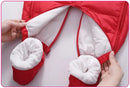 Winter Baby Romper Infant Outdoors Jumpsuit Hooded Thicker Warm Down Jacket For Boys Girls