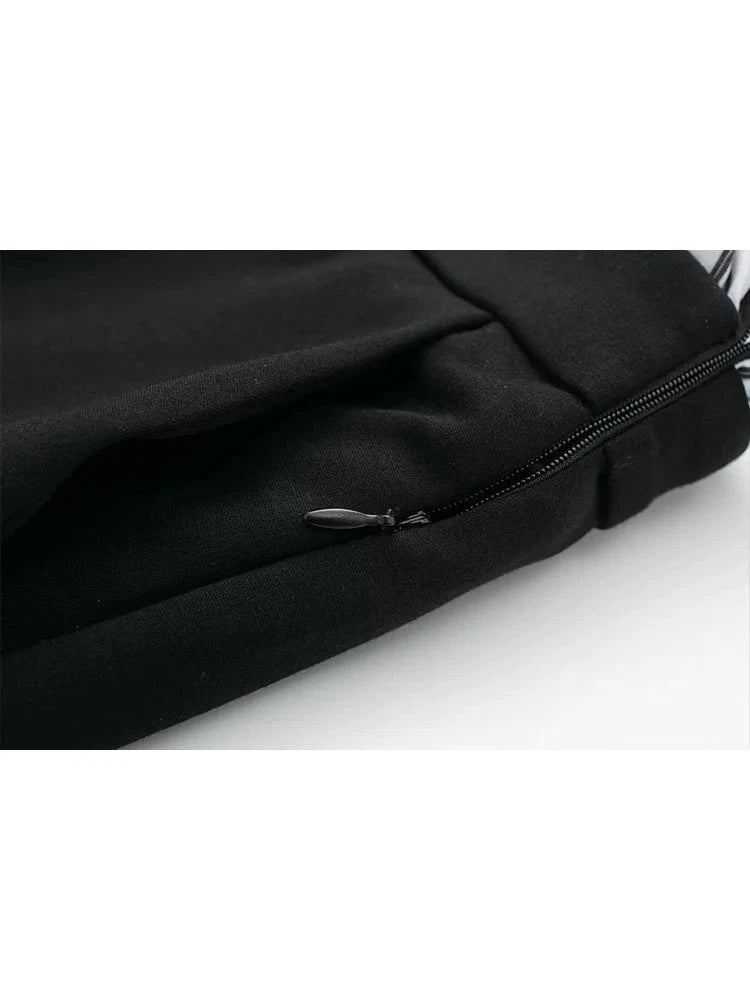 Women Vintage Flat Spliced Mini Shorts Skirts Lining High Waist Zipper Female Skirts