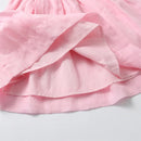 Butterfly Sleeve Baby Dress Babe Girl Clothes Dresses Embroidery Boutique Birthday Party Clothes