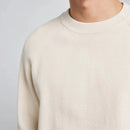 Knitted Casual Sweater Men Simple Knitwear Tops Pullover Male Solid Color Loose Sweater Autumn