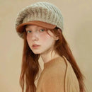 Berets for Spring and Autumn Retro Knitted Hat