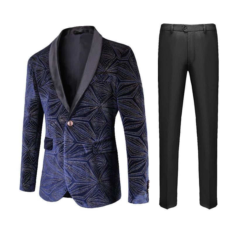 Handsome Trend Europe and The United States Handsome Fireworks Hot Gold