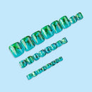 24pcs Summer Press on Toenails Coconut tree Spice Girls Fake Toe Nails