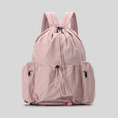 Drawstring Backpacks for Women Casual Lightweight Nylon Travel Bag