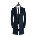 Winter Double Sided Wool Overcoat Men Long Style Coat