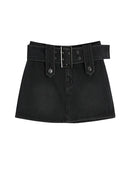 Women Denim Shorts Skirt Casual All Match Female Slim Hip Mini Skirt Summer