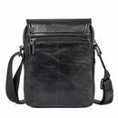 Men Genuine Leather Bag Natural Men Messenger Bag Vertical Men's Shoulder Crossbody Bag