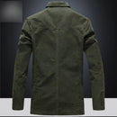 Men Blazer Loose Men British Casual Suit Three Button Casual Clothes Single West Coat