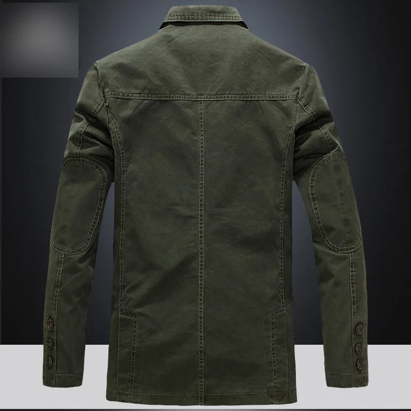 Men Blazer Loose Men British Casual Suit Three Button Casual Clothes Single West Coat