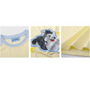 Summer Funny Animal Block Short Sleeve T Shirt Men Loose Couple Academy Style Tees