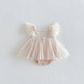 New Infant Girls Mesh Romper Dress Newborn Princess Kids Cute Party Birthday Dress 0-2 T