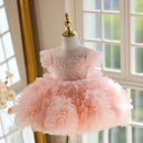 Princess Luxury Formal Dress Girls Birthday Performance Pageant Girl Outfits Banquet Flower Puffy Gown