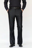 Men Casual Pants Male Solid Color Slim Trousers Men High Waist Long Suit Pant