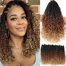 Crochet Goddess Box Braids With Curly Ends Bob Bohemian Box Braids Crochet Hair Braiding Hair