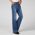 Jeans For Men Men's Flared Jeans Micro Stretch Denim Flared Pants Classic Jeans