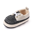Baby Boy Denim Canvas Sneakers Shoes Soft Sole Anti-slip Toddler First Walkers Crib Shoes