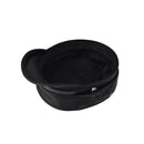 Leather Beret Versatile Belt Buckle Octagonal Hat Street Flat Top Hat