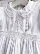 Baby Spanish Embroidery Dress Children Sweet Cute Girls Dresses For Birthday Party