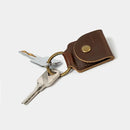 Designer Mini Handmade Personalized Leather Key Chain with Coin Strap