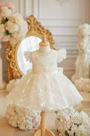 Girls First Birthday Dress Summer Princess Dress for Baby Girls Host Flower Girl Wedding Light Luxury