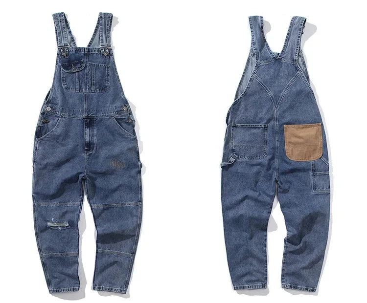 Jumpsuit Cargo Pants Bell Bottoms Casual Pants For Men Women Ins Couple Tank