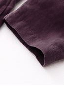 Retro Single-breasted Shirt Dresses Autumn Casual Loose Female Midi Dress