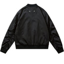 Vintage Baseball Bomber Jacket Men Streetwear Casual Solid Cargo Military Flight Coats Tactical Outwear