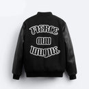Winter Men's Jacket Vintage Embroidered Baseball Jersey Casual Stylish Snap Button Streetwear Bomber Jackets
