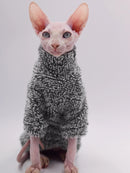 Super Cool Cat Outfits  Autumn Winter Warm Wearing Hairless Cat Apparel Clothing Sphynx Cat Clothes
