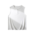 White sleeveless top on a white background, Obroi