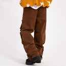 Men Streetwear Cargo Denim Pants Retro Vintage Side Pocket Cargo Pants Hip Hip Casual Joggers Trousers High Street